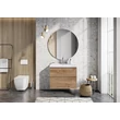 Kép 2/4 - AREZZO design Monterey 60 cm-es alsószekrény 2 fiókkal, Canela tölgy színben
