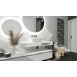 Kép 4/6 - AREZZO design Monterey 60cm-es alsószekrény 1 fiókkal Matt Fehér színben