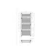 Kép 2/2 - AREZZO Smart White 1200x500 törölközőszárítós radiátor  AR-SM12050W