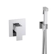 Kép 1/2 - AREZZO design CUBEFIELD falsík alatti bidé csaptelep kézizuhannyal, króm, AR-4407CR