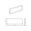 Kép 2/2 - paradyz naturalmood grigio structure 20x60 cm