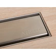Kép 2/5 - AREZZO 900 mm-es rozsdamentes acél folyóka Steel ráccsal AR-900