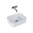 Kép 1/2 - AREZZO design Placa pultra ültethető mosdó 48x37 AR-058