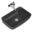 Kép 1/3 - AREZZO design pultra ültethető mosdó NOMIA 50x39, matt antracit