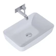 Kép 1/3 - AREZZO design pultra ültethető mosdó NOMIA 50x39, matt szürke