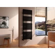 Kép 1/2 - AREZZO design Flat Black 1500x500 törölközőszárítós radiátor AR-FB15050