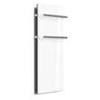 Kép 1/6 - AREZZO design ONYX WHITE 2 elektromos törölközőszárító radiátor