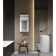 Kép 3/6 - AREZZO design ONYX WHITE 2 elektromos törölközőszárító radiátor
