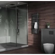 Kép 2/4 - AREZZO design ONYX BLACK 3 elektromos törölközőszárító radiátor AR-ONYX3MB