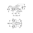 Kép 2/2 - Grohe Eurostyle Cosmopolitan kád csap 33591002
