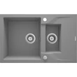 Kép 1/2 - deante andante mosogató 780x490x180 metallic grey zqn s513