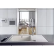 Kép 2/3 - deante gerbera mosogató csaptelep chrome_fehér bgb w720