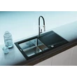 Kép 2/4 - deante gerbera mosogató csaptelep chrome_fekete bgb b720