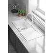 Kép 2/3 - deante lukrecja mosogató csaptelep crome with white bdh w720