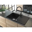 Kép 2/3 - deante lukrecja mosogat csaptelep chrome with black bdh b720