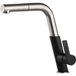 Kép 1/3 - deante silia mosogató csaptelep chrome_fekete bqs b730