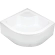 Kép 1/3 - deante corner íves zuhanytálca előlap nélkül 800x800 ktd 042b