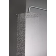 Kép 2/4 - deante floks kerek esőztető, acél króm 300x4,5 mm nac 003k