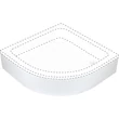 Kép 1/2 - deante corner íves zuhanytálcához előlap 900x900 ktu 0310
