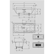 Kép 2/2 - kaldewei Cayono Duo kád 180x80