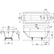 kaldewei Eurowa kád 150x70