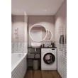 Kép 3/4 - Lunart SCARLET 420 mosdótál, fényes fehér Ø420x180