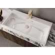 Kép 3/6 - Lunart ATTY 800 mosdótál, fényes fehér 794x417x126