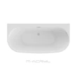 Kép 2/3 - M-Acryl Avalon Kád 170x80 fekete matt