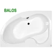 Kép 1/6 - M-Acryl Azalia 160x105 bal Aszimetrikus kád