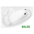 Kép 1/6 - M-Acryl Daria 160x105 Balos Aszimetrikus kád