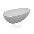 Kép 1/6 - m-acryl vanilla 168x86 műmárvány szabadon álló kád, fehér előlappal