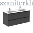 Kép 1/2 - bannio sansa 120 függesztett alsószekrény 71935, antracit