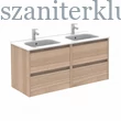 Kép 1/2 - bannio sansa 120 függesztett alsószekrény 73049, sandy walnut