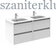 Kép 1/3 - bannio sansa 120 függesztett alsószekrény 71934, fehér