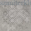 Kép 1/2 - cerred softcement silver decor patchwork rect 59,7x59,7 cm