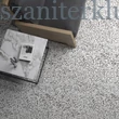 Kép 2/3 - cifre riazza hex grigio 23,2x26,7 cm