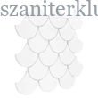 Kép 2/4 - dunin mini fish scale white 88 mozaik 