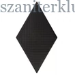 Kép 1/5 - dunin rombic black 02 matt mozaik 11,5x20 cm