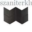 Kép 3/5 - dunin rombic black 02 matt mozaik 11,5x20 cm