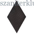 Kép 1/3 - dunin rombic black 03 matt mozaik 11,5x20 cm