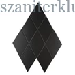 Kép 4/5 - dunin rombic black 04 matt mozaik 11,5x20 cm