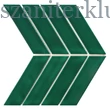 Kép 1/4 - dunin royal chevron vert 31,9x22,4 cm