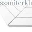 Kép 2/4 - dunin royal chevron white mat 