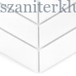 Kép 3/4 - dunin royal chevron white mat 