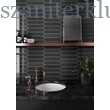 Kép 2/2 - equipe arrow black csempe 5x25 cm
