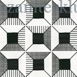 Kép 1/2 - equipe caprice deco block b&w 20x20 cm