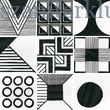 Kép 1/2 - equipe caprice deco patchwork b&w 20x20 cm