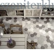 Kép 2/2 - equipe hexatile cement garden grey