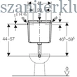 Kép 3/4 - Geberit AP110 méretrajz