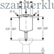 Kép 3/4 - Geberit AP116 méretrajz